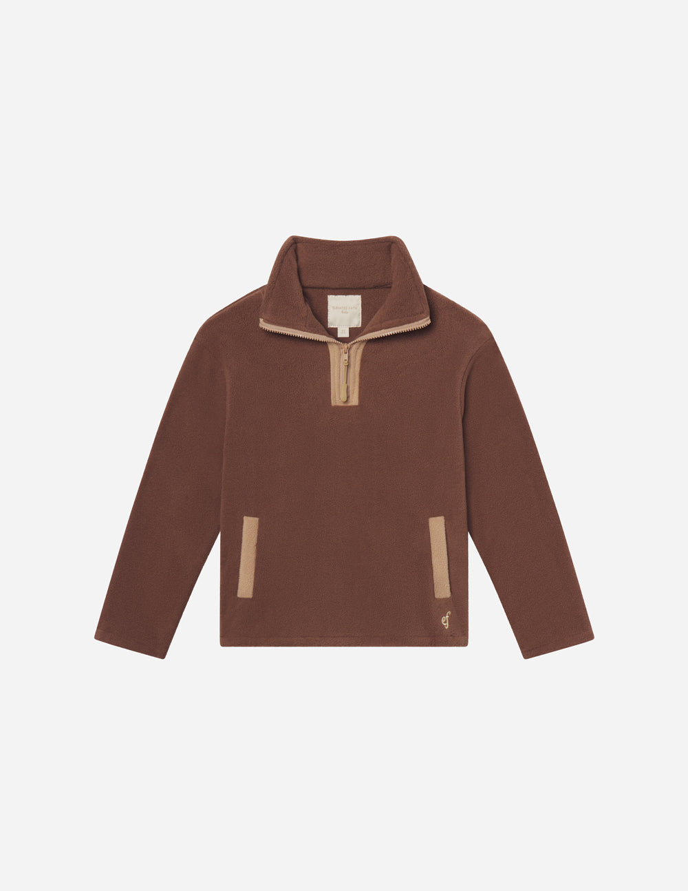 Elevated Faith Brown Fleece Kids Pullover - AVBL MRKT (6)