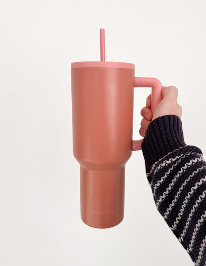 Elevated Faith Burnt Orange 40 oz Ascend Tumbler - AVBL MRKT (4)