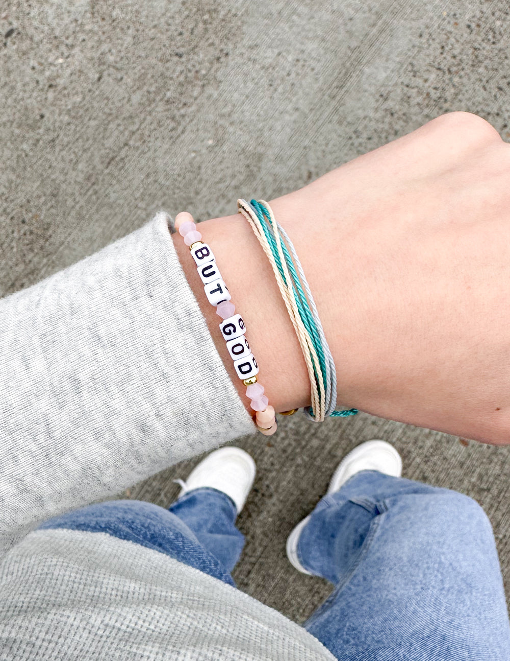 Elevated Faith But God Letter Bracelet - AVBL MRKT (3)