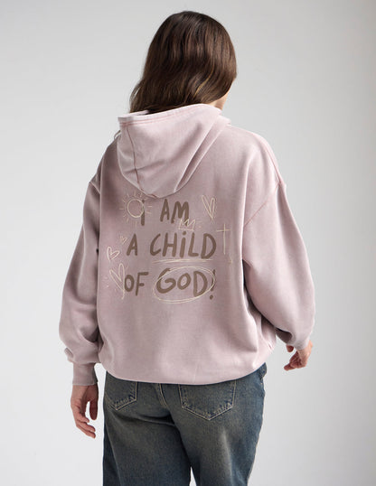 Elevated Faith Child of God Brown Unisex Hoodie - AVBL MRKT (1)