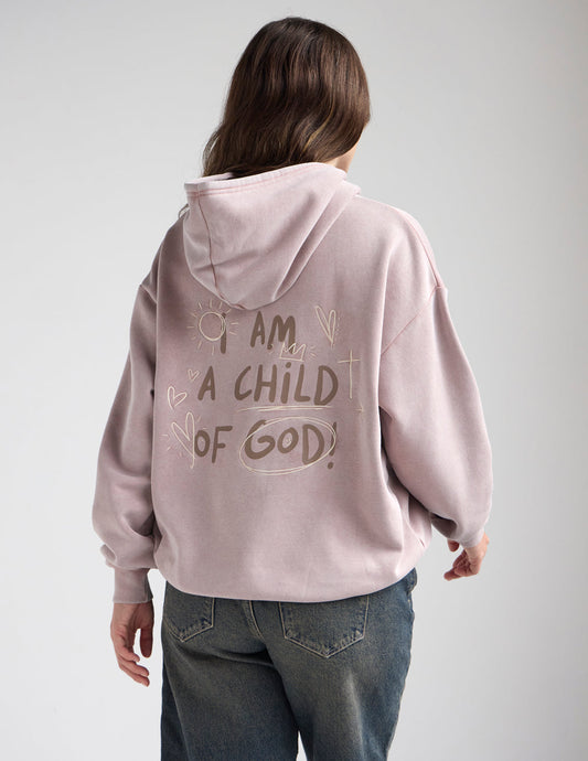 Elevated Faith Child of God Brown Unisex Hoodie - AVBL MRKT (1)
