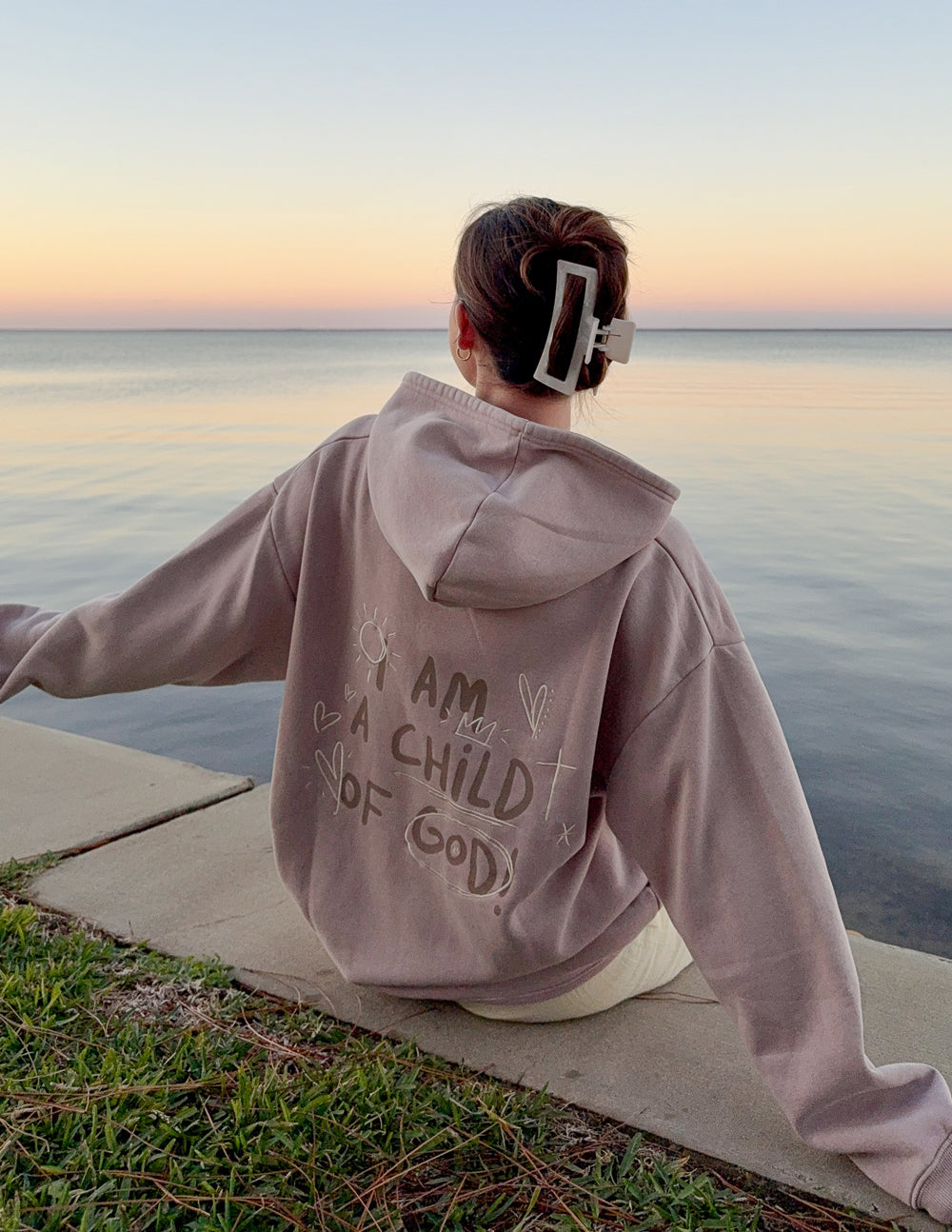 Elevated Faith Child of God Brown Unisex Hoodie - AVBL MRKT (10)