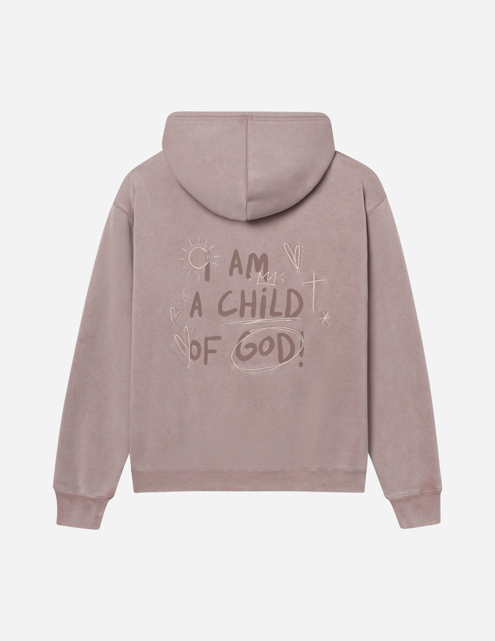 Elevated Faith Child of God Brown Unisex Hoodie - AVBL MRKT (17)