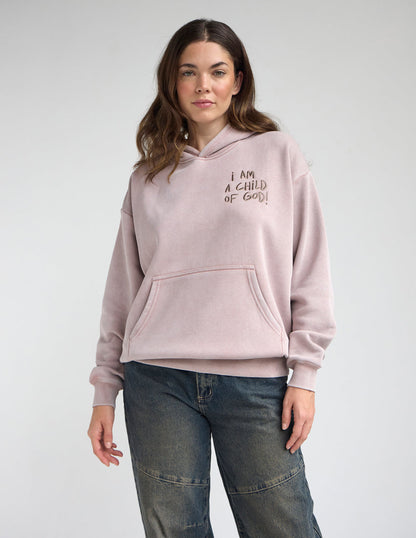 Elevated Faith Child of God Brown Unisex Hoodie - AVBL MRKT (3)
