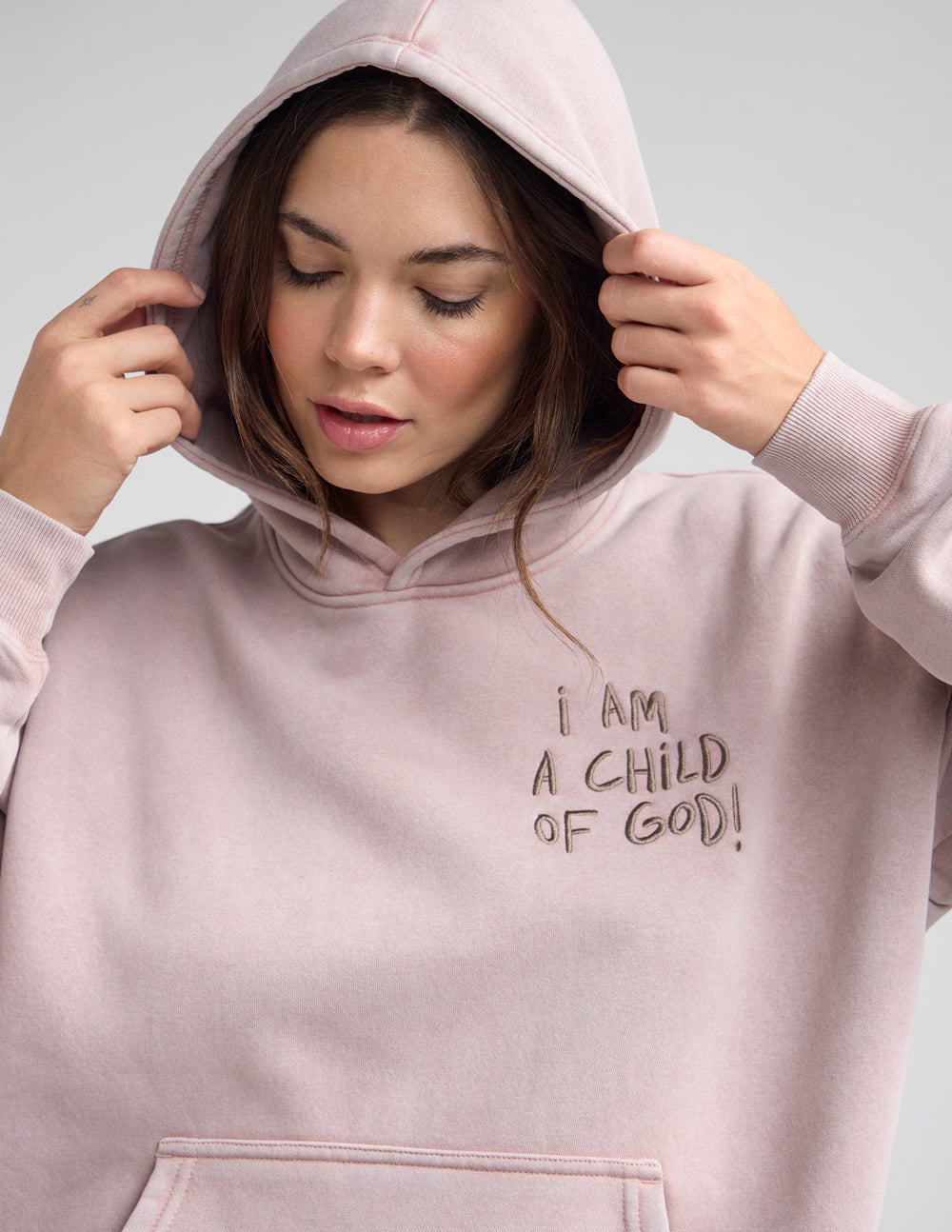 Elevated Faith Child of God Brown Unisex Hoodie - AVBL MRKT (5)
