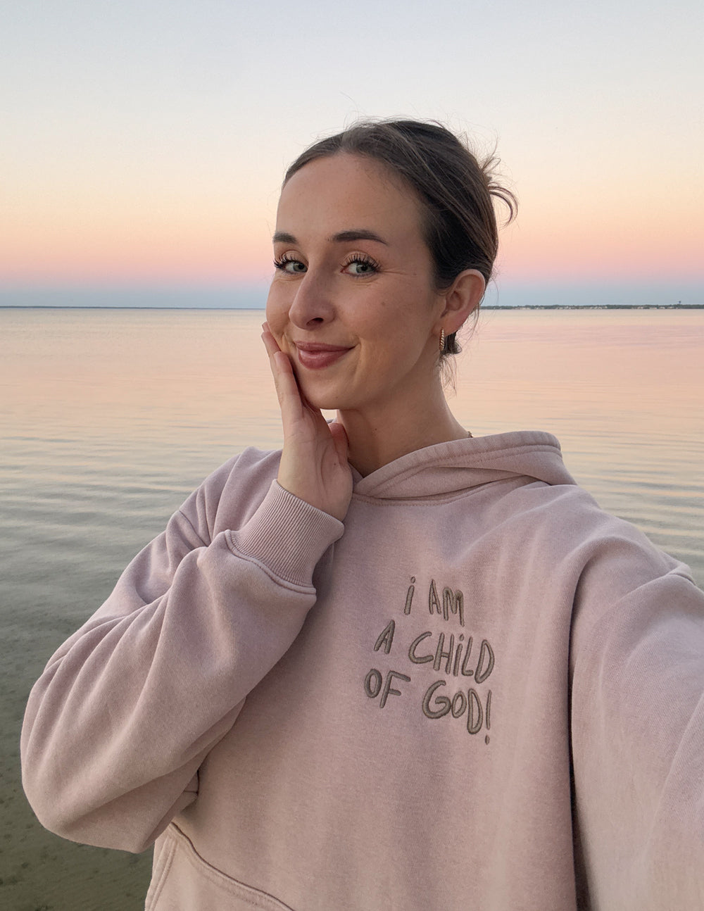 Elevated Faith Child of God Brown Unisex Hoodie - AVBL MRKT (9)