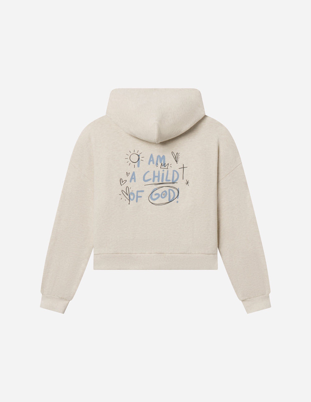 Elevated Faith Child of God Eggshell Full-Zip Hoodie - AVBL MRKT (13)