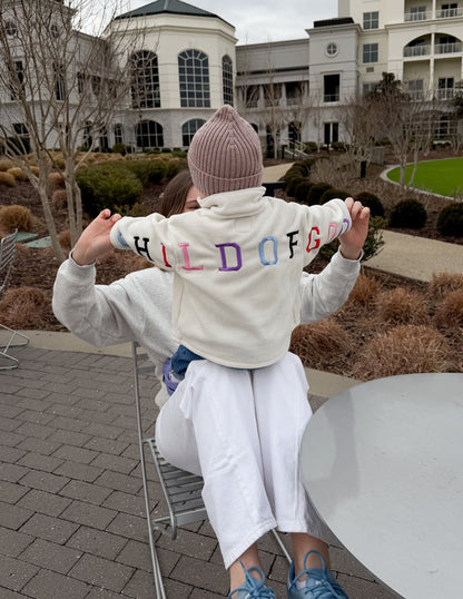 Elevated Faith Child of God Fleece Kids Pullover - AVBL MRKT (10)