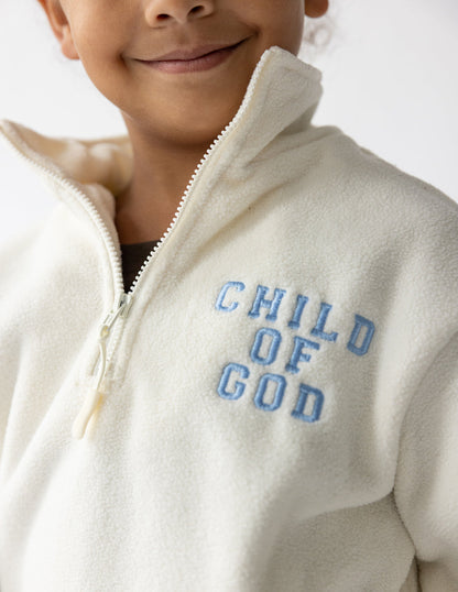 Elevated Faith Child of God Fleece Kids Pullover - AVBL MRKT (3)