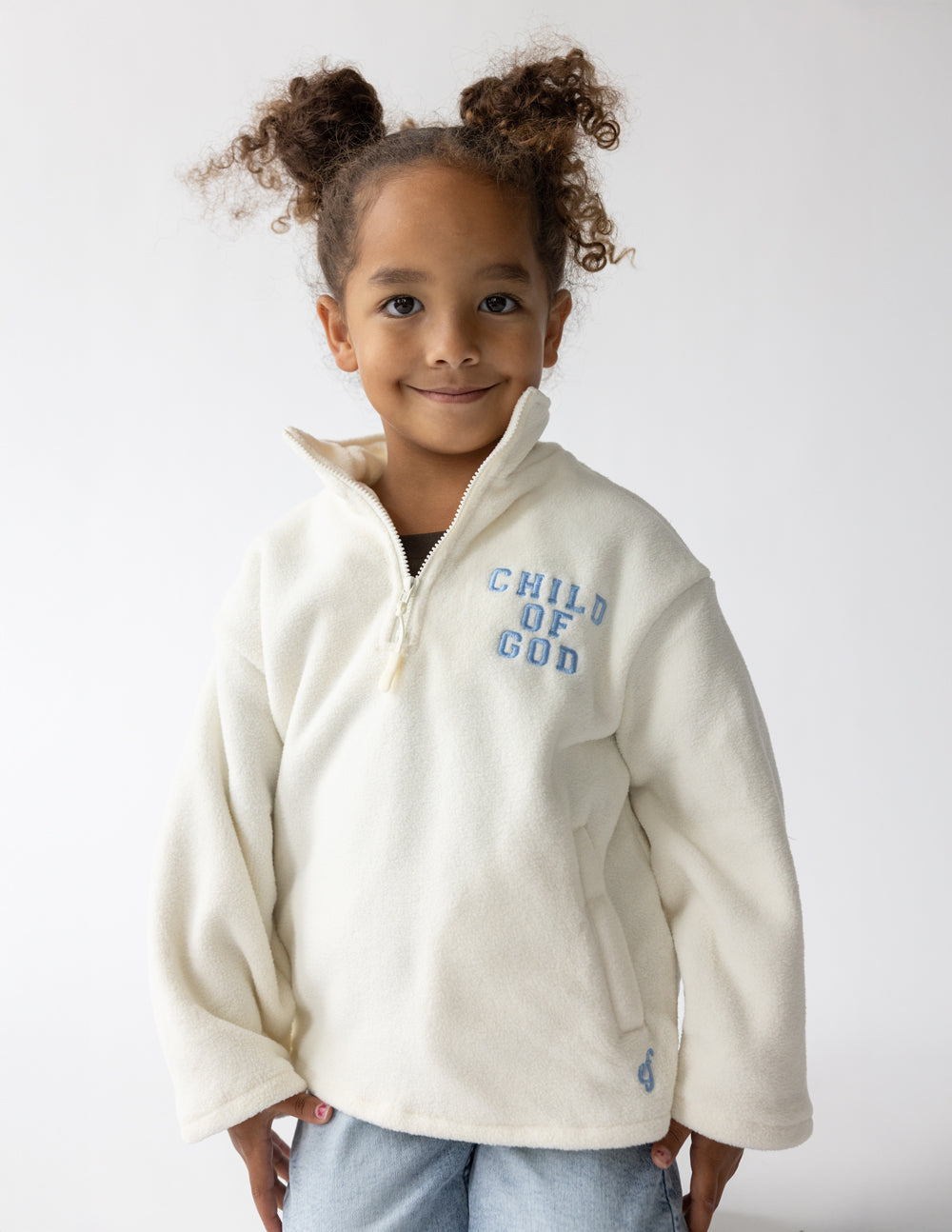 Elevated Faith Child of God Fleece Kids Pullover - AVBL MRKT (5)
