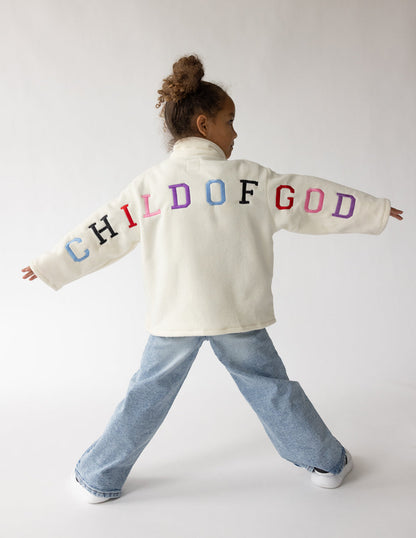Elevated Faith Child of God Fleece Kids Pullover - AVBL MRKT (6)