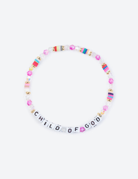 Elevated Faith Child of God Letter Bracelet - AVBL MRKT (1)