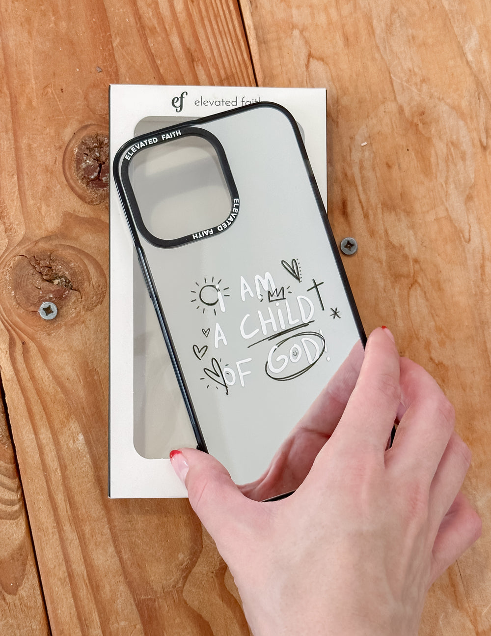 Elevated Faith Child of God Mirror Phone Case - AVBL MRKT (2)
