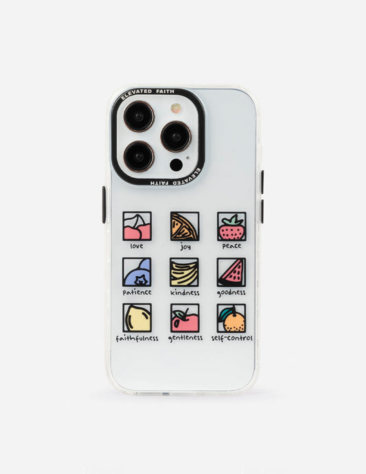 Elevated Faith Clear Fruit of the Spirit Phone Case - AVBL MRKT (1)