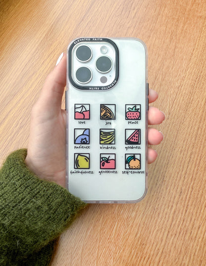 Elevated Faith Clear Fruit of the Spirit Phone Case - AVBL MRKT (2)