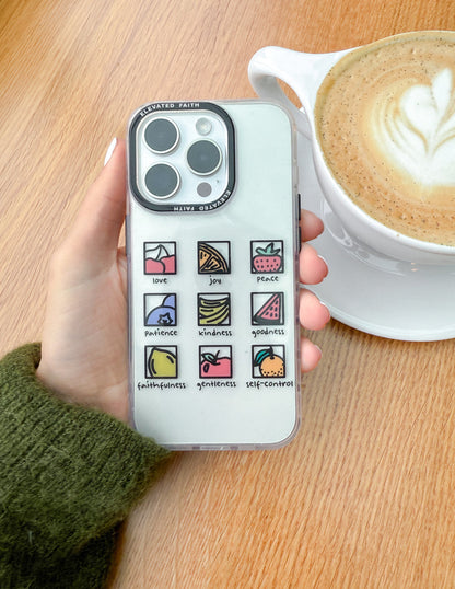 Elevated Faith Clear Fruit of the Spirit Phone Case - AVBL MRKT (3)