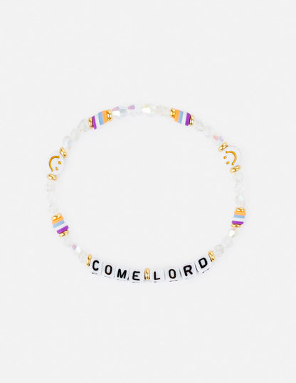Elevated Faith Come Lord Letter Bracelet - AVBL MRKT (1)