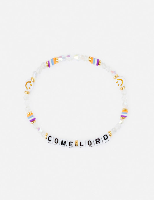Elevated Faith Come Lord Letter Bracelet - AVBL MRKT (1)