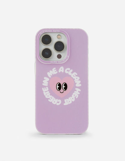 Elevated Faith Create in Me a Clean Heart Phone Case - AVBL MRKT (1)