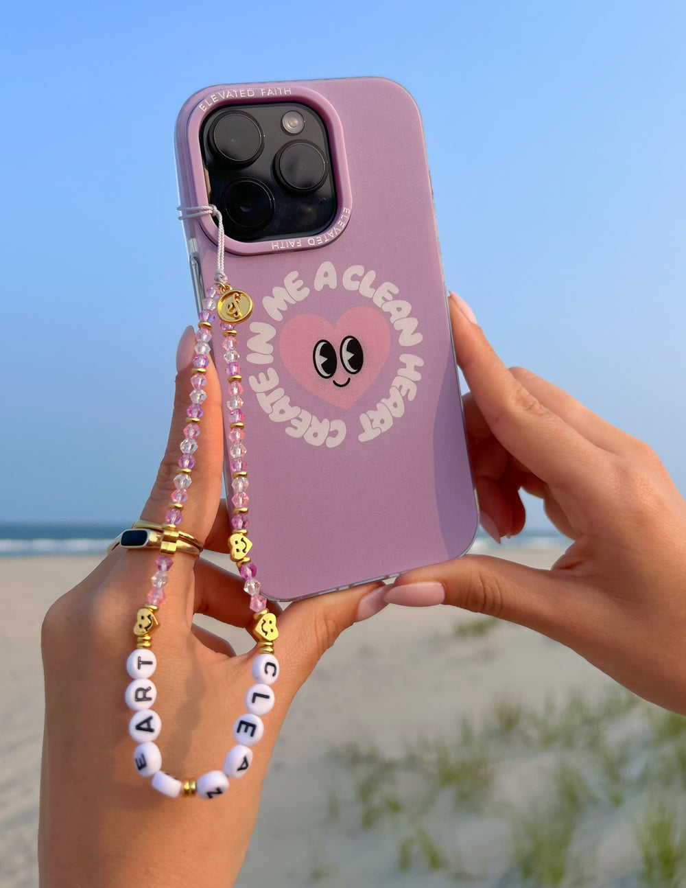 Elevated Faith Create in Me a Clean Heart Phone Charm - AVBL MRKT (4)