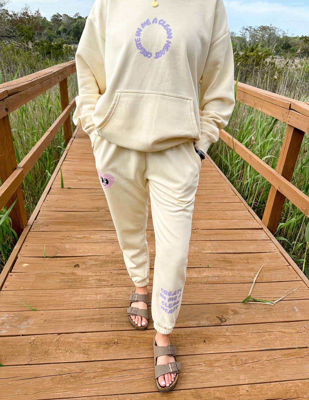 Elevated Faith Create in Me a Clean Heart Unisex Sweatpant - AVBL MRKT (2)