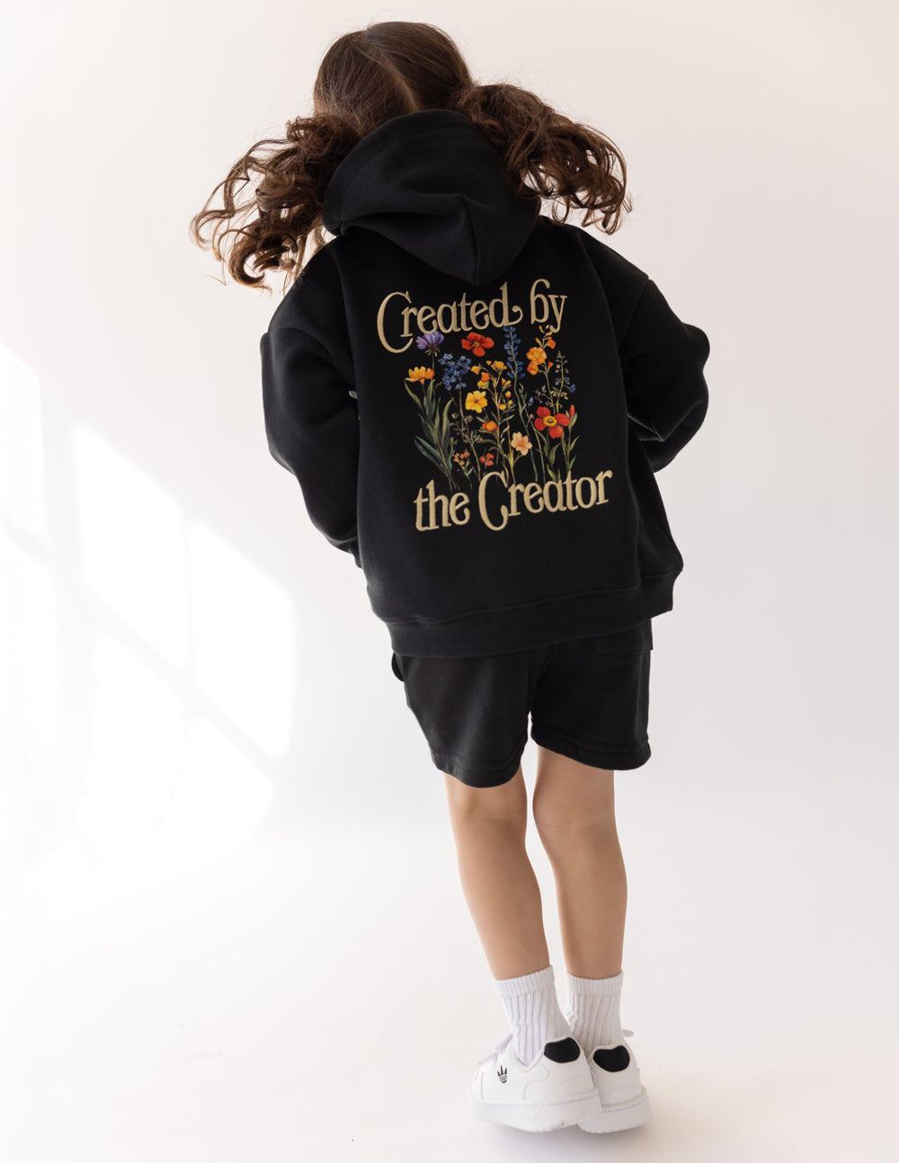 Elevated Faith Created by the Creator Kids Hoodie - AVBL MRKT (3)