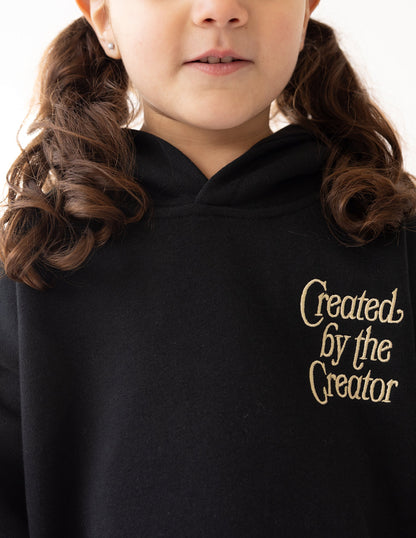 Elevated Faith Created by the Creator Kids Hoodie - AVBL MRKT (4)