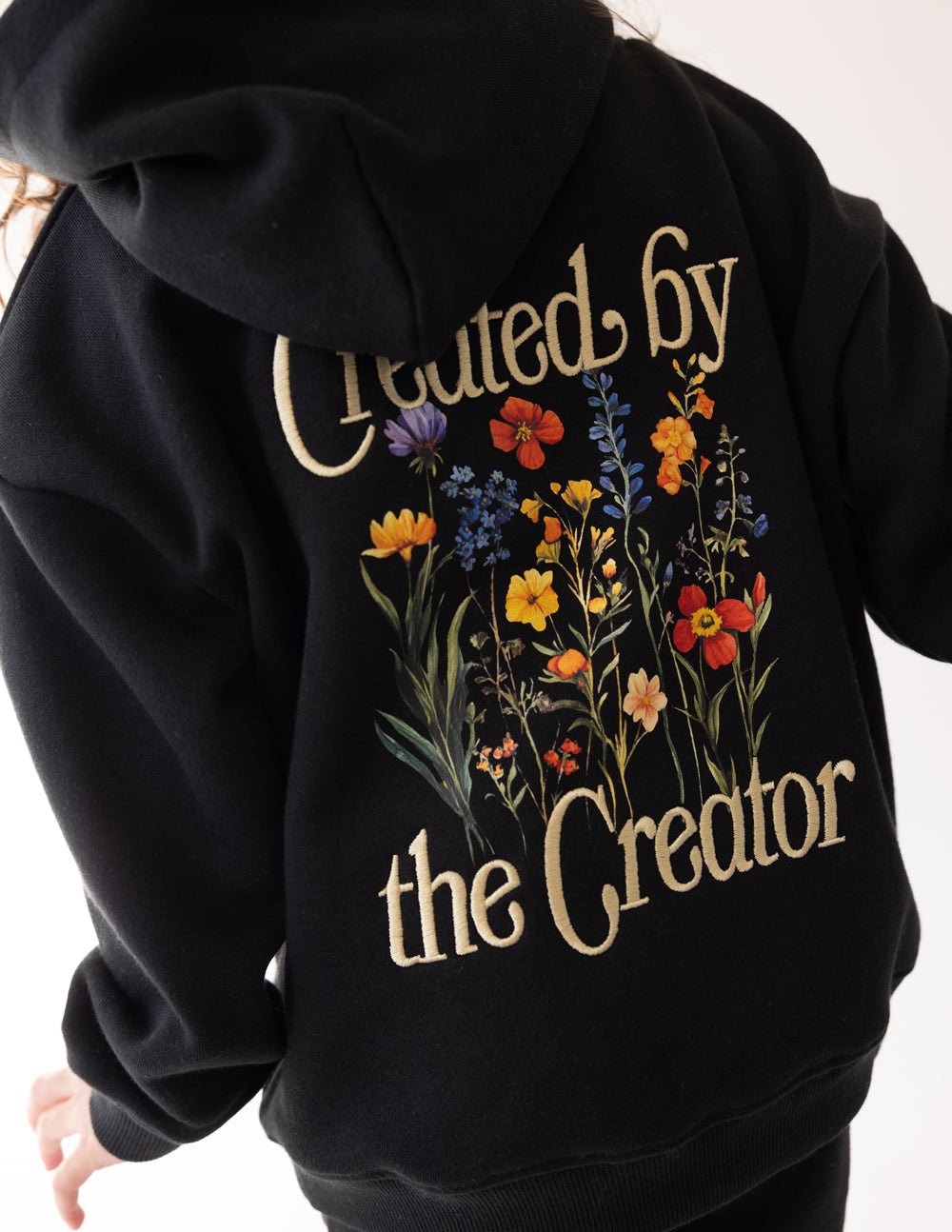Elevated Faith Created by the Creator Kids Hoodie - AVBL MRKT (6)