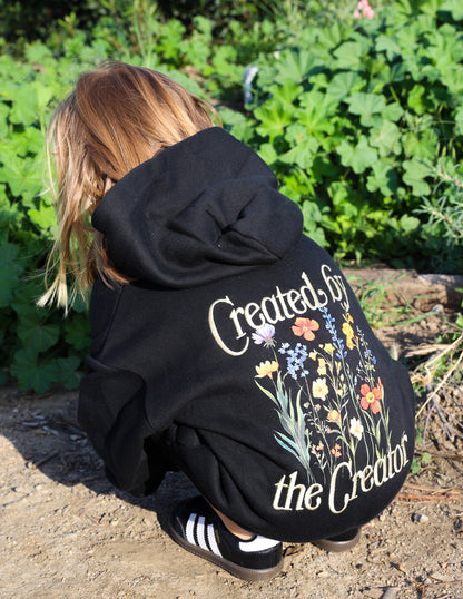 Elevated Faith Created by the Creator Kids Hoodie - AVBL MRKT (7)