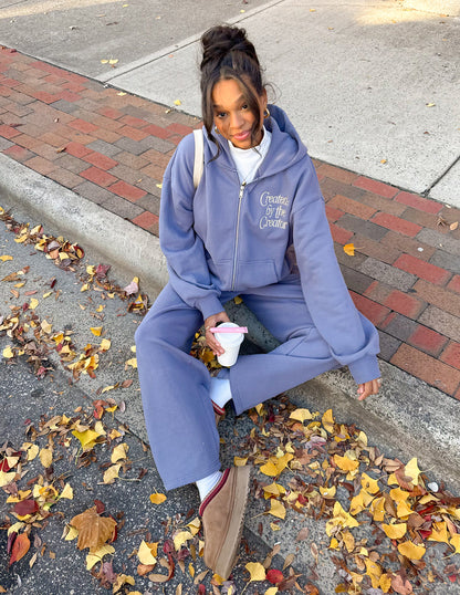 Elevated Faith Created by the Creator Plum Full-Zip Hoodie - AVBL MRKT (10)