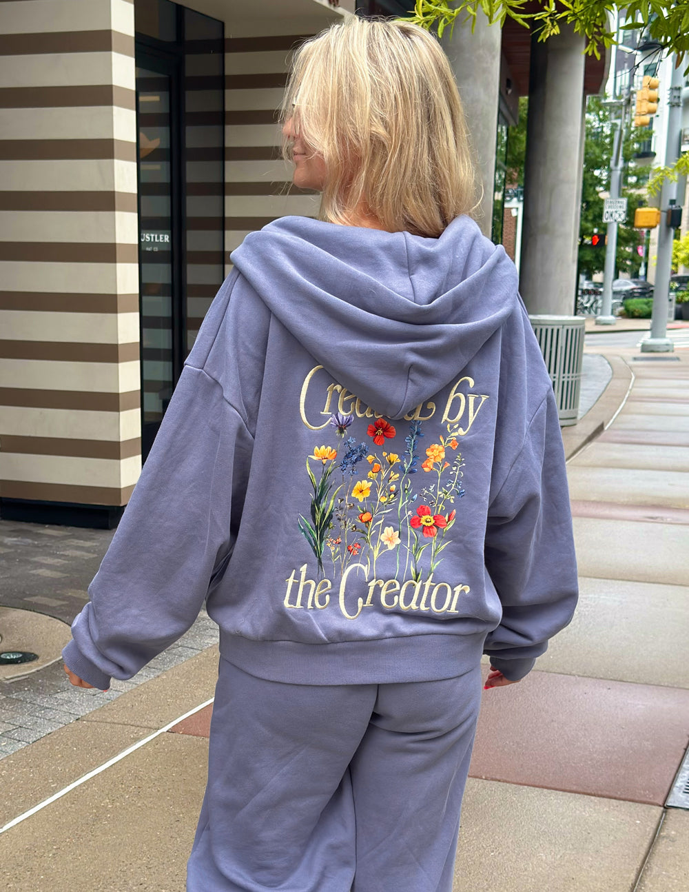 Elevated Faith Created by the Creator Plum Full-Zip Hoodie - AVBL MRKT (11)