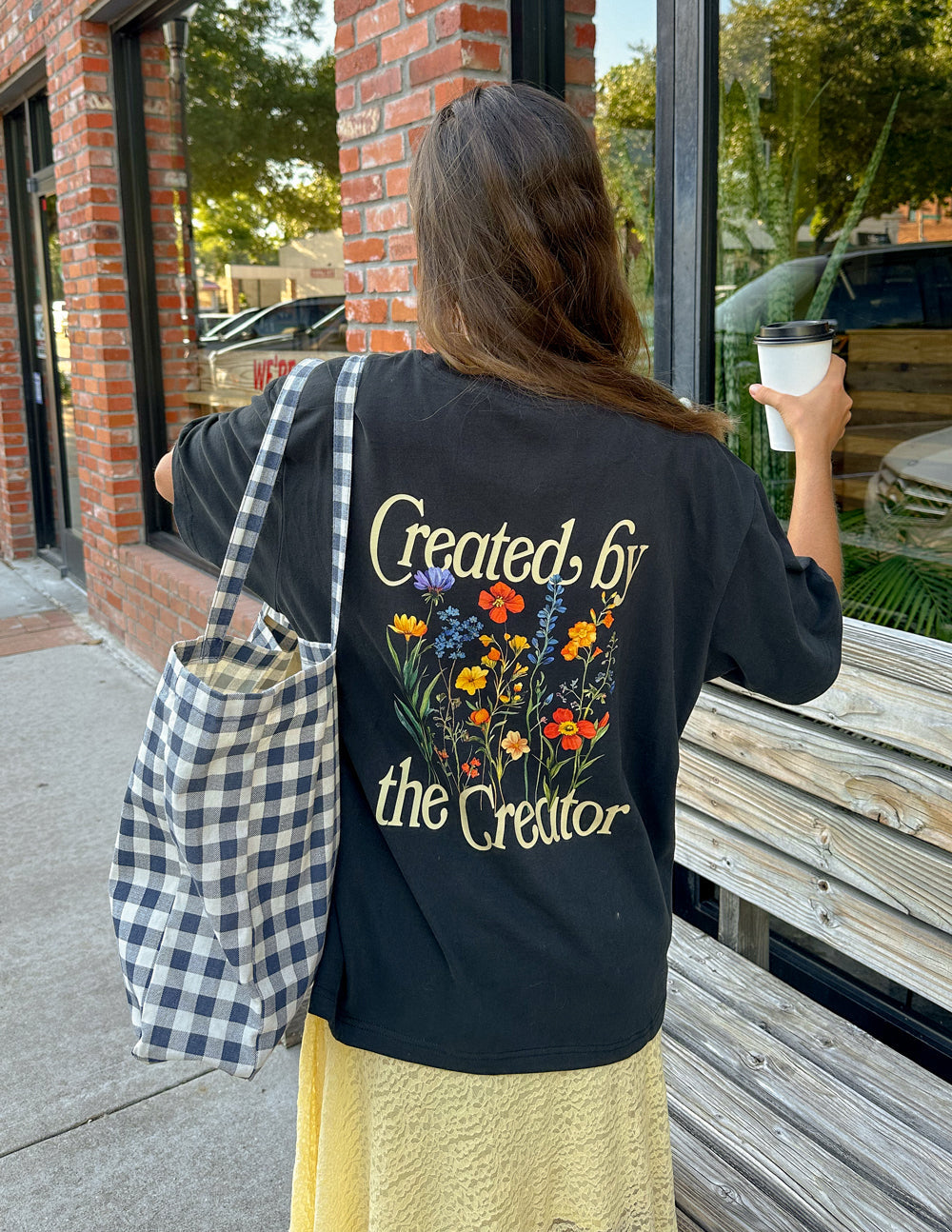 Elevated Faith Created by the Creator Unisex Tee - AVBL MRKT (10)