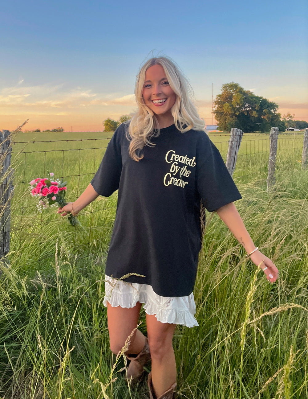 Elevated Faith Created by the Creator Unisex Tee - AVBL MRKT (4)