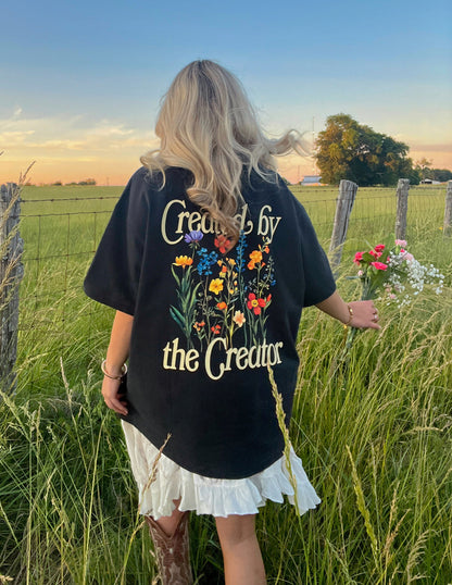 Elevated Faith Created by the Creator Unisex Tee - AVBL MRKT (5)