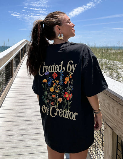 Elevated Faith Created by the Creator Unisex Tee - AVBL MRKT (8)