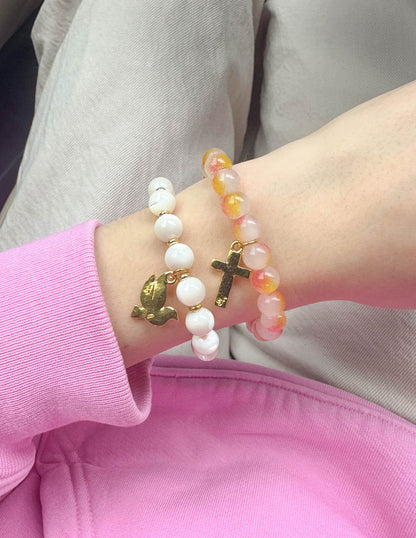 Elevated Faith Cross Charm Bracelet - AVBL MRKT (2)
