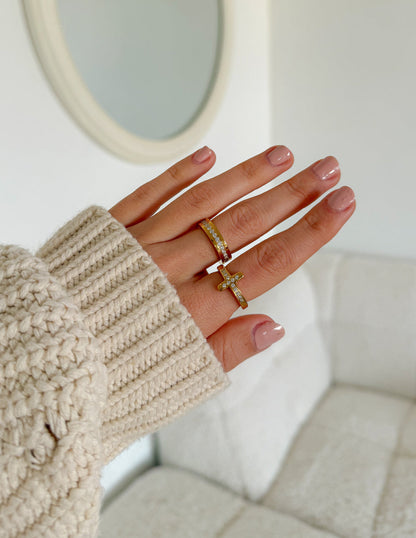 Elevated Faith Cross Eternity Gem Ring Set - AVBL MRKT (3)