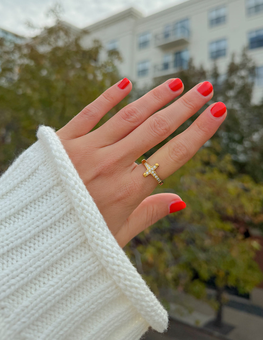Elevated Faith Cross Eternity Gem Ring Set - AVBL MRKT (4)