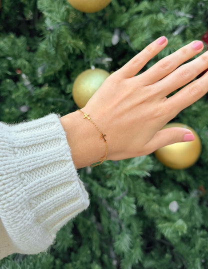 Elevated Faith Cross Link Bracelet - AVBL MRKT (4)