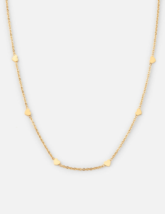 Elevated Faith Dainty Heart Link Necklace - AVBL MRKT (1)