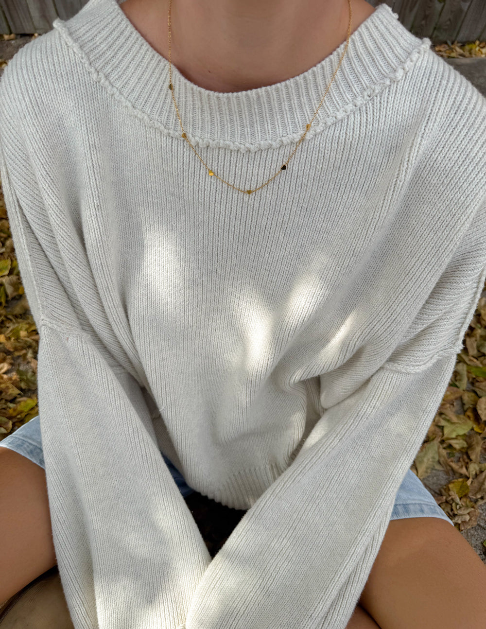 Elevated Faith Dainty Heart Link Necklace - AVBL MRKT (2)