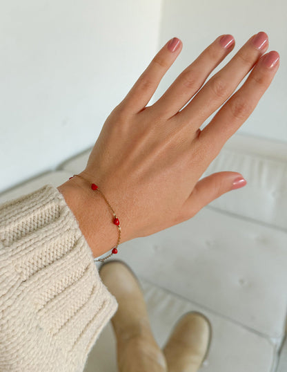 Elevated Faith Dainty Love Link Bracelet - AVBL MRKT (2)
