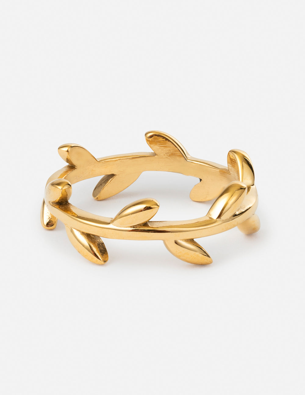 Elevated Faith Dainty Olive Branch Ring - AVBL MRKT (1)