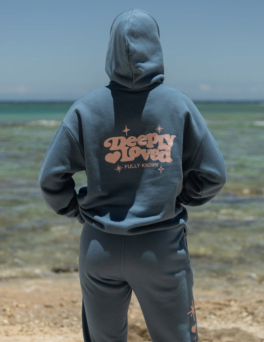 Elevated Faith Deeply Loved Unisex Hoodie - AVBL MRKT (1)