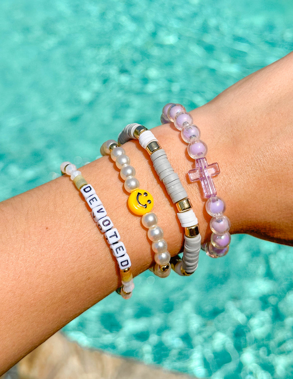 Elevated Faith Devoted Letter Bracelet - AVBL MRKT (2)