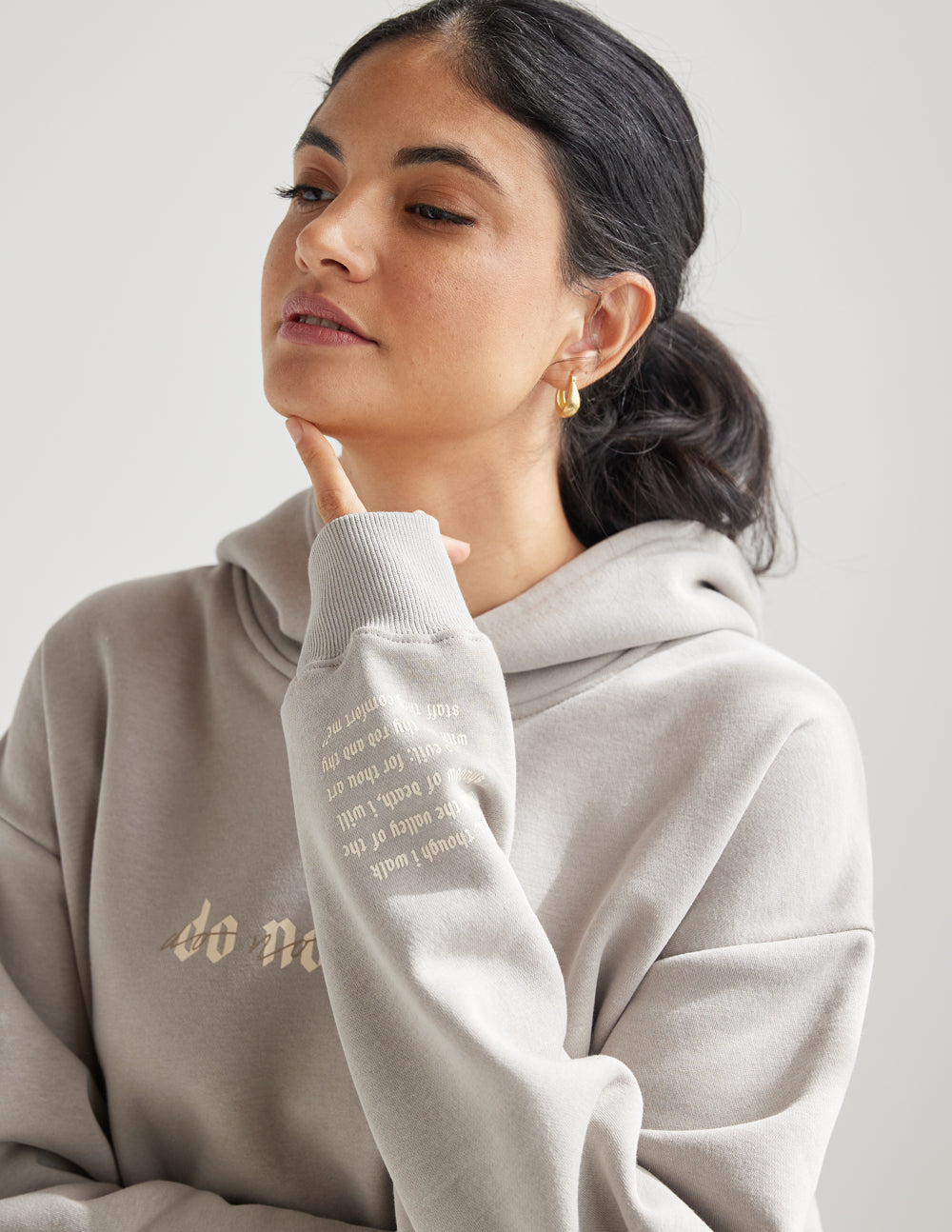Elevated Faith Do Not Fear Grey Unisex Hoodie - AVBL MRKT (11)