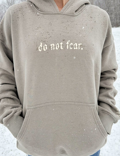 Elevated Faith Do Not Fear Grey Unisex Hoodie - AVBL MRKT (6)