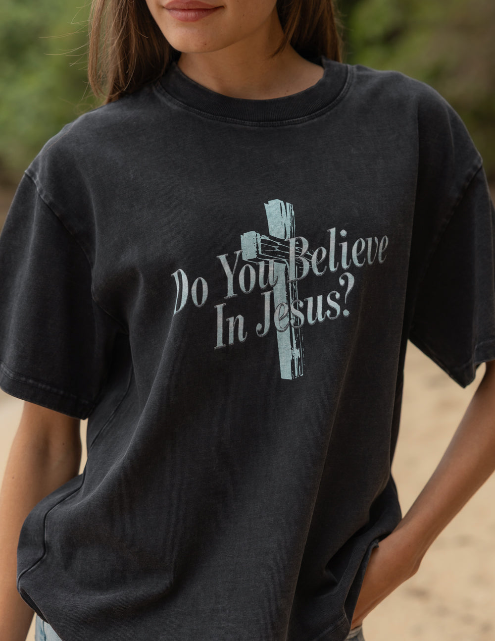 Elevated Faith Do You Believe in Jesus Heavyweight Tee - AVBL MRKT (1)