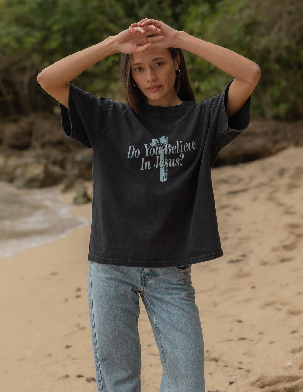 Elevated Faith Do You Believe in Jesus Heavyweight Tee - AVBL MRKT (4)