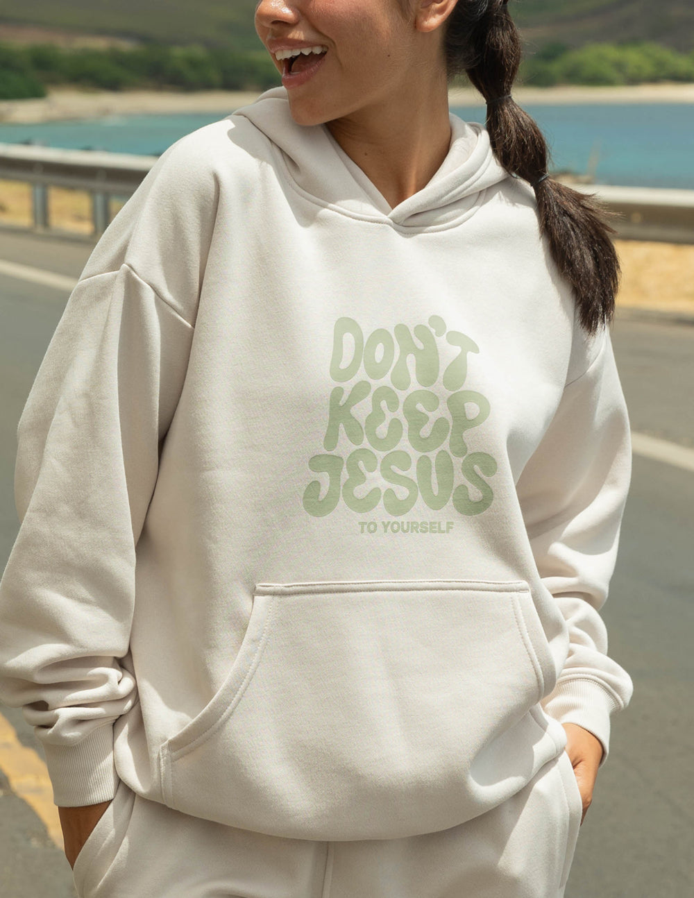 Elevated Faith Don't Keep Jesus to Yourself Unisex Hoodie - AVBL MRKT (4)